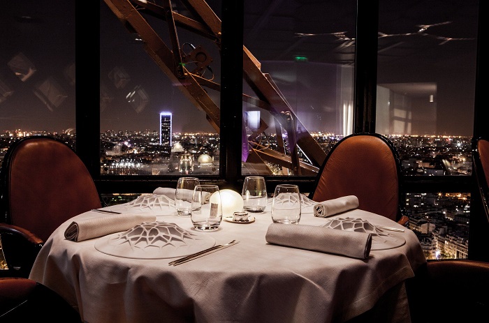 nhà hàng lãng mạn nhất ở Paris