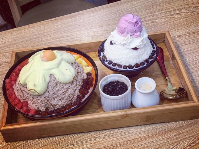 địa chỉ ăn bingsu ở Hà Nội 