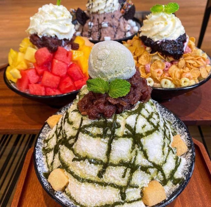 địa chỉ ăn bingsu ở Hà Nội 
