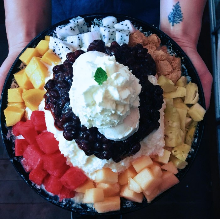 địa chỉ ăn bingsu ở Hà Nội 