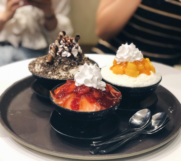 địa chỉ ăn bingsu ở Hà Nội 