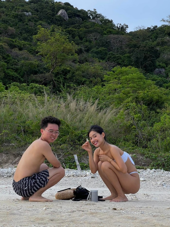 Khánh Linh du lịch Nha Trang