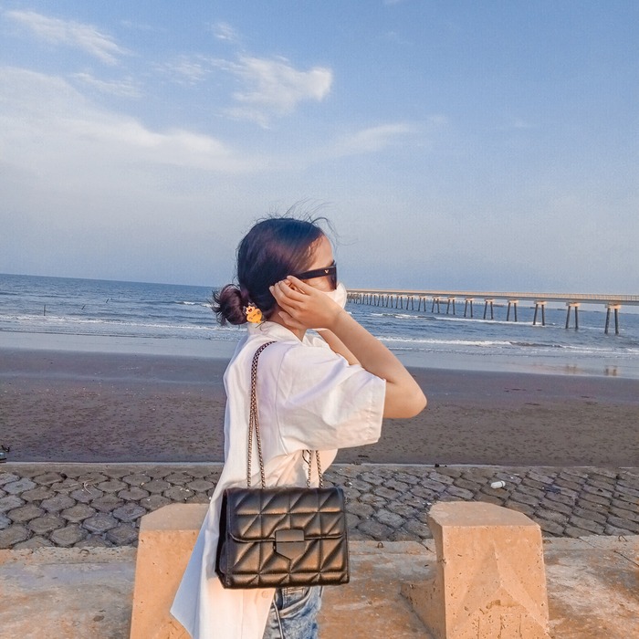 Bạn có thể dễ dàng ngắm những khoảng khắc tuyêt vời nhất trong ngày khi đến Biển Ba Động Trà Vinh