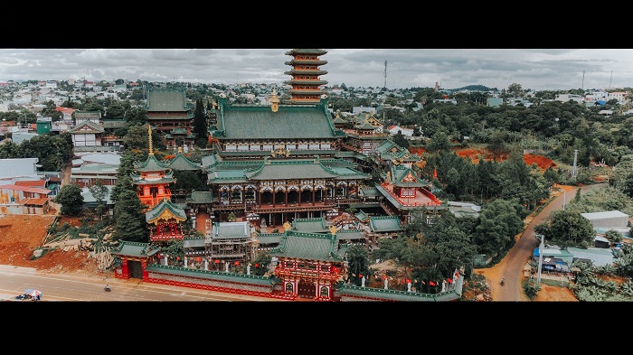 Du lịch chùa Minh Thành - ngôi chùa đậm kiến trúc Nhật Bản độc đáo giữa phố núi Gia Lai