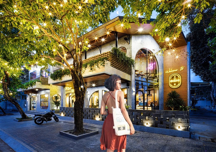 Quán cafe mới ở Vũng Tàu này nằm ngay trên tuyến đường nhộn nhịp và sầm uất nhất thành phố Bà Rịa.