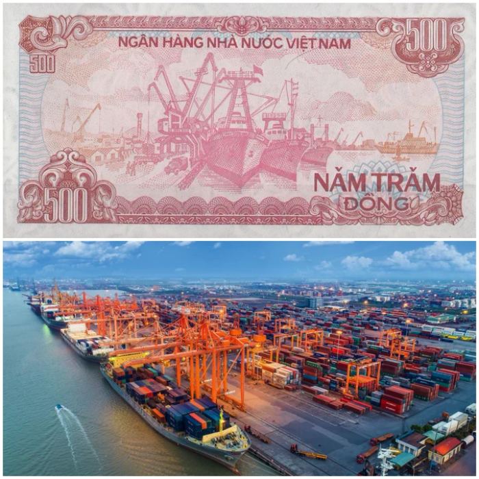 điểm đến in trên tiền giấy Việt Nam 