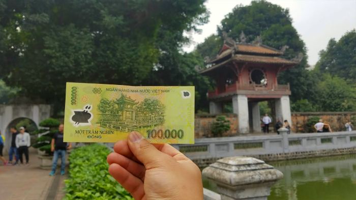 Đẹp ngỡ ngàng những điểm đến in trên tiền giấy Việt Nam 