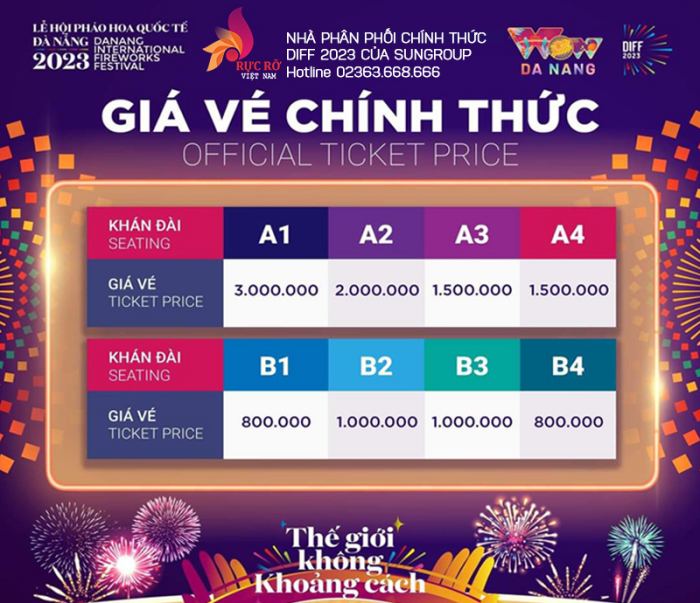 lễ hội pháo hoa Quốc Tế Đà Nẵng 2023 