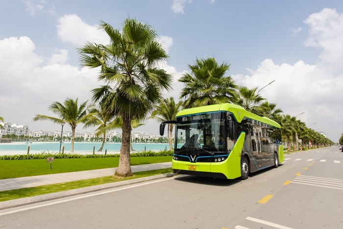 đi xe vinbus đến Biển hồ Ocean Park