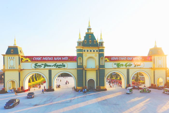 khu du lịch Happyland Long An