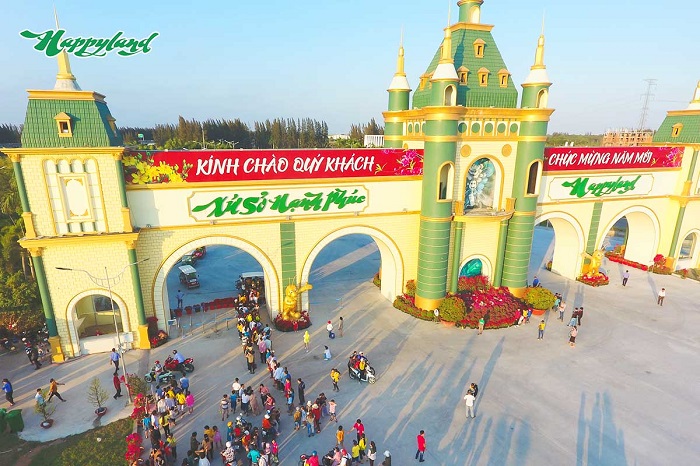 khu du lịch Happyland Long An