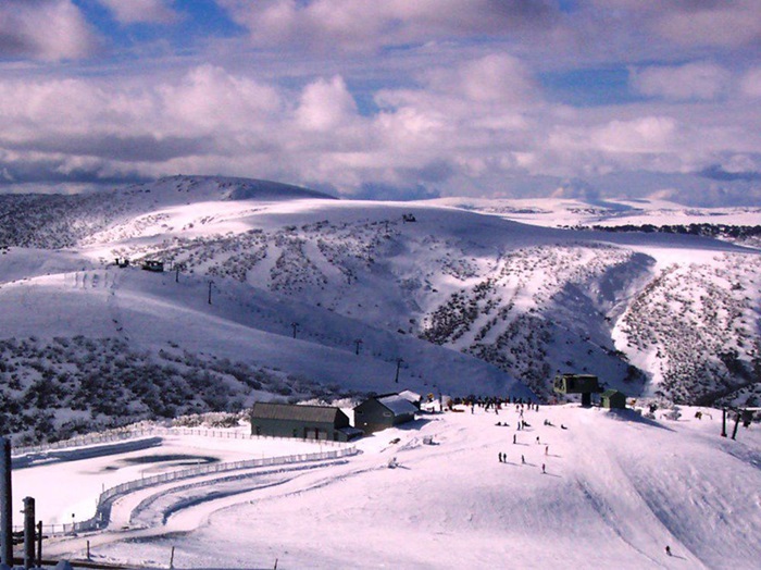 địa điểm trượt tuyết mùa hè ở Úc 