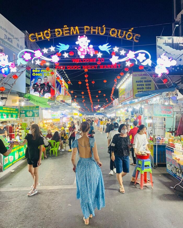 Du lịch Dương Đông Phú Quốc vui chơi, mua sắm ở chợ đêm