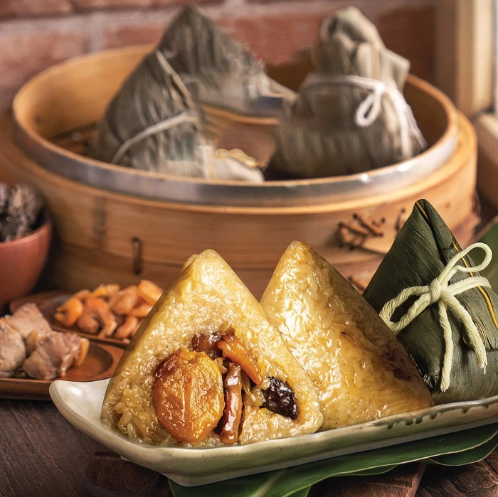 Bánh bá trạng Tết Đoan Ngọ có lớp vỏ dẻo thơm