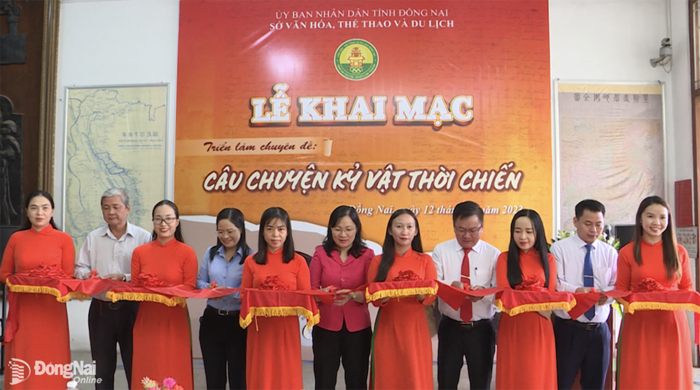 Không gian trưng bày ở Bảo tàng Đồng Nai 
