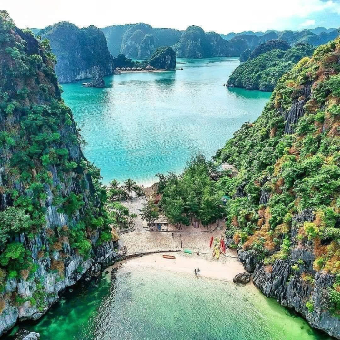Vịnh Lan Hạ có hệ sinh thái phong phú và thiên nhiên hùng vĩ