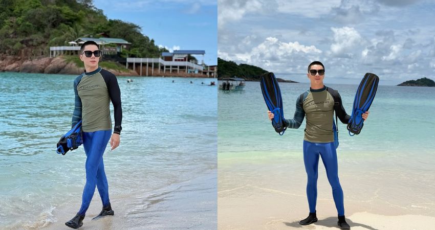 Bạn nên chuẩn bị đồ bơi và kính lặn riêng để đảm bảo vệ sinh và sự thoải mái đi đi biển