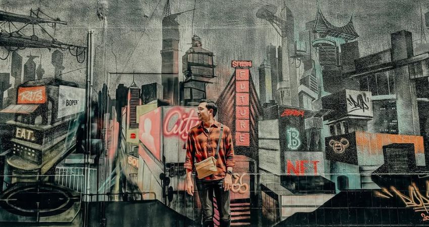 Con phố nghệ thuật Lorong Seni Seremban