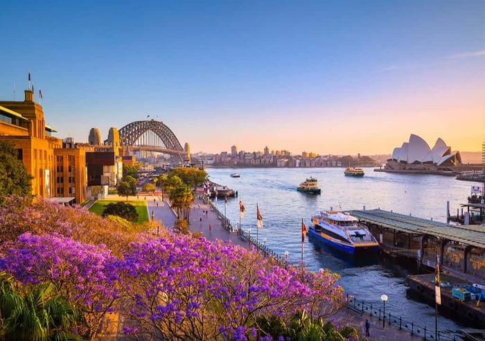 Bạn có thể lên kế hoạch du lịch cầu cảng Sydney Úc vào bất cứ giai đoạn nào trong năm