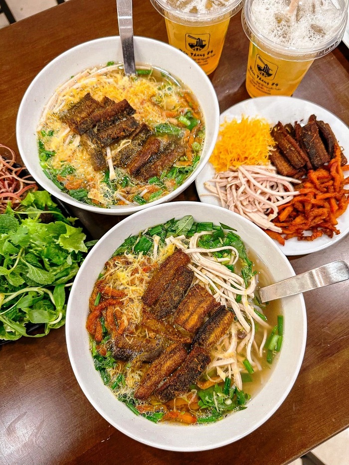 Nhớ thưởng thức đặc sản Hưng Yên bún thang lươn phố Hiến