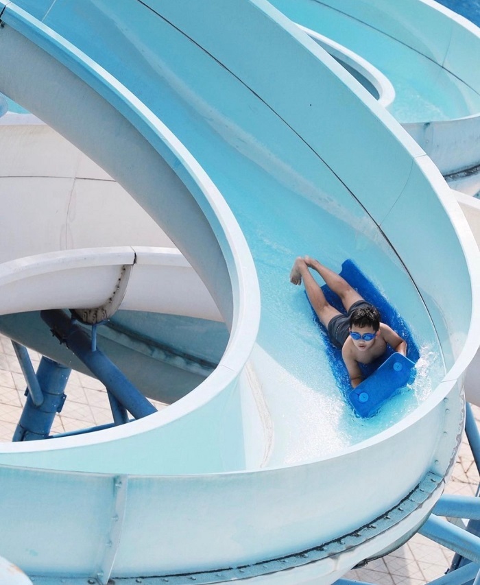 Công viên nước Hồ Tây - địa điểm đi chơi 1-6 ở Hà Nội giải nhiệt ngày hè