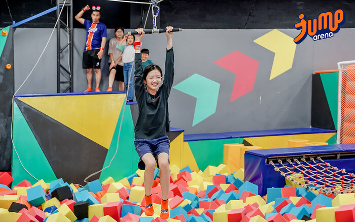Địa điểm đi chơi 1-6 ở TP HCM - Jump Arena
