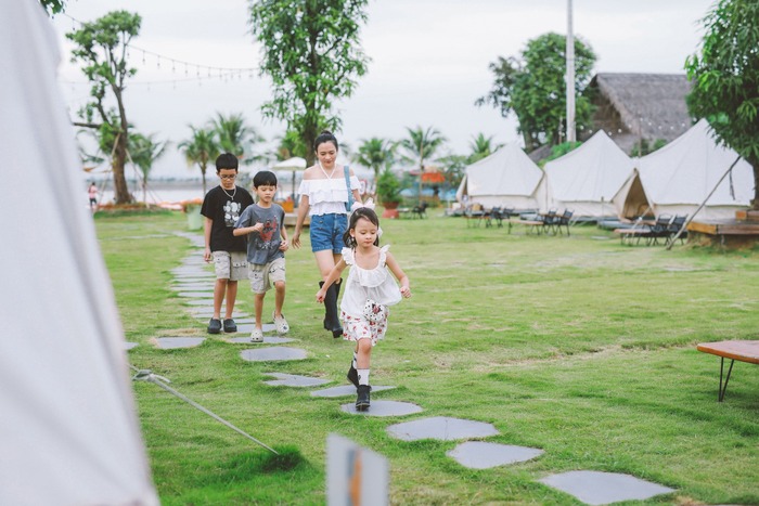 Địa điểm đi chơi 1-6 ở TP HCM - Khu cắm trại A New Day Glamping