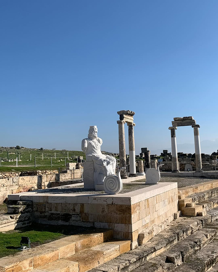Bảo tàng Khảo cổ học Hierapolis tại thành cổ Hierapolis Thổ Nhĩ Kỳ