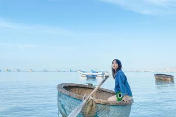 Có một làng chài Mỹ Hiệp Ninh Thuận chậm rãi và bình yên 