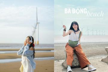 Kinh nghiệm du lịch biển Ba Động Trà Vinh: Trải nghiệm ngắm hoàng hôn, check-in với cánh đồng điện gió