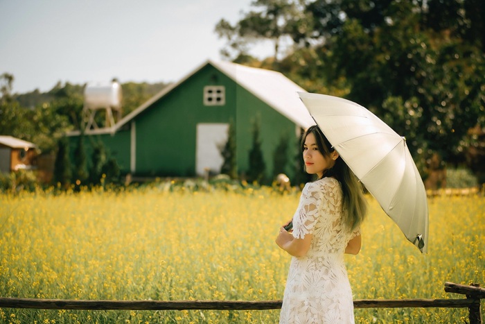 Cảnh đẹp tựa châu Âu tại Thôn 13.