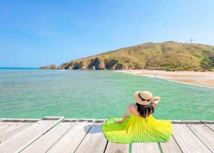 Check-in sống ảo tại biển Kỳ Co