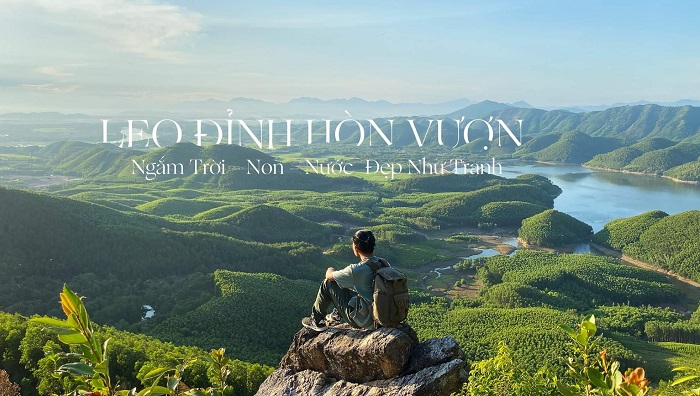 Lên đỉnh Hòn Vượn điểm cắm trại ở Huế ngắm nhìn Huế từ trên cao