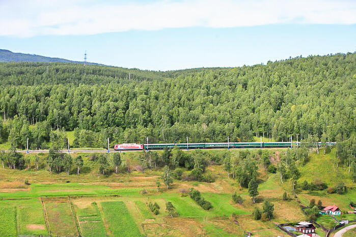 Du lịch Nga mùa hè - Ngắm cảnh trên chuyến tàu hỏa xuyên Siberia