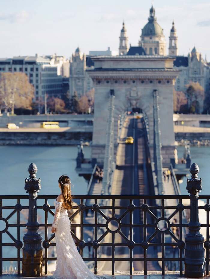 Kinh nghiệm du lịch Budapest Hungary - Cầu xích Széchenyi