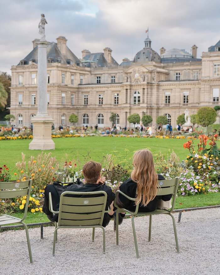 vườn Luxembourg Pháp là điểm thư giãn, vãn cảnh quen thuộc của nhiều người