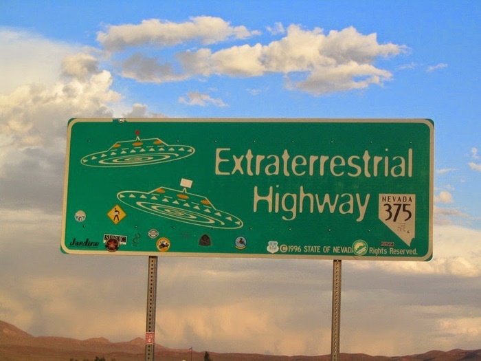 Đường cao tốc ngoài Trái đất Nevada nước Mỹ