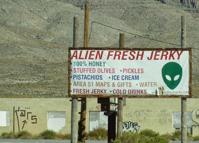 Đường cao tốc ngoài Trái đất Nevada nước Mỹ