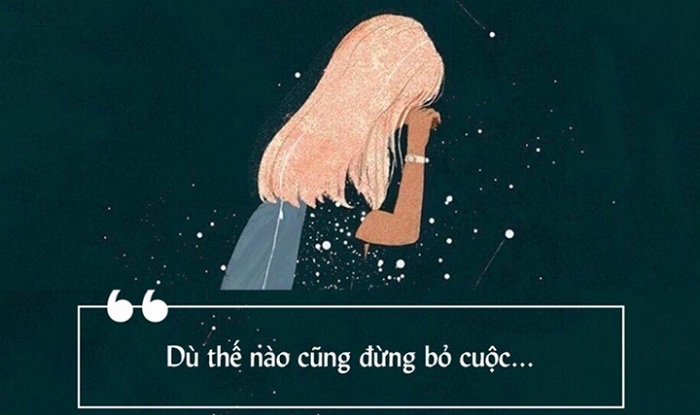 Đừng bao giở bỏ cuộc