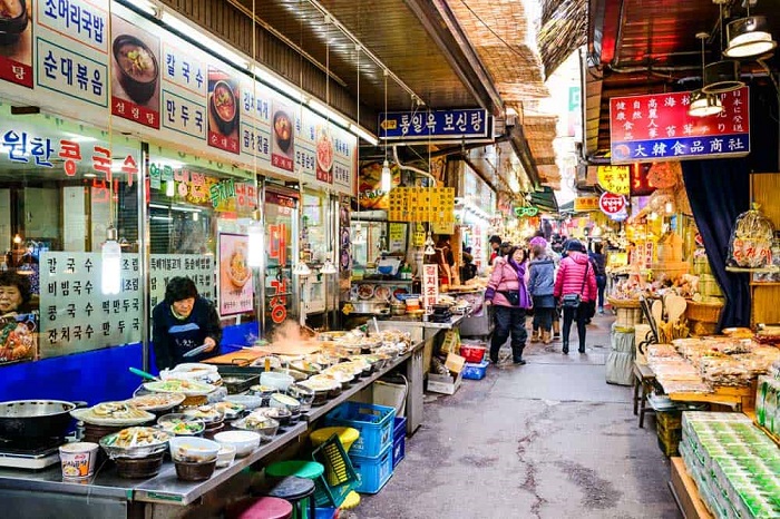 Dongdaemun - chợ đêm ở Seoul