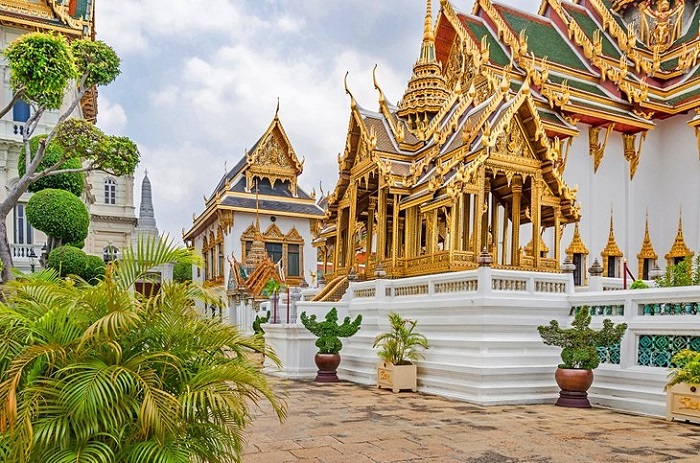 Grand Palace là cung điện hoàng gia ở Thái Lan thu hút rất nhiều du khách ghé thăm mỗi năm