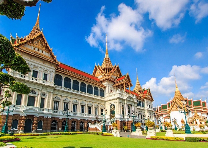 những cung điện hoàng gia ở Thái Lan