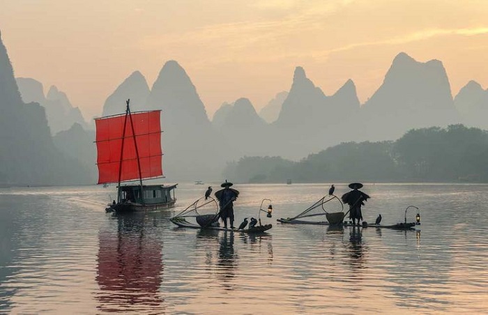 Một trong những điểm đến du lịch Trung Quốc - sông Li