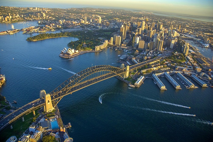 Cầu cảng Sydney điểm du lịch miễn phí tại Sydney 