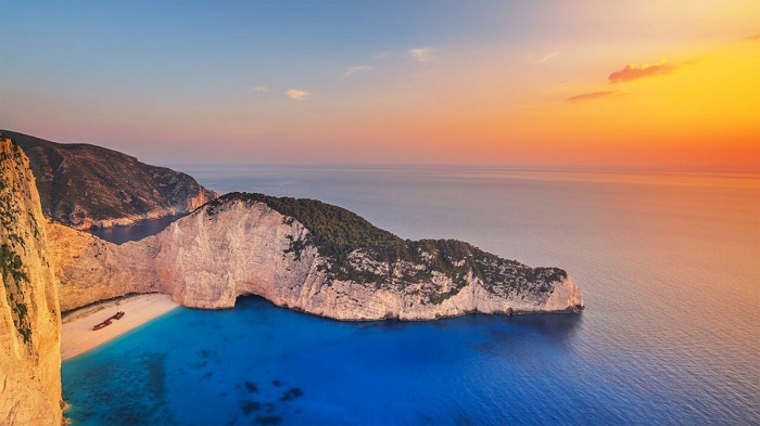 bãi biển đắm tàu Navagio Hy Lạp