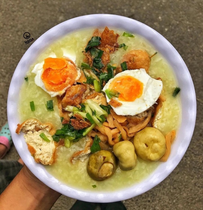 Món ngon mùa hè hà nội với cháo đậu cà