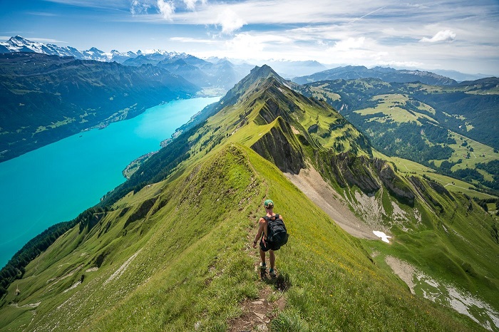 mùa hè ở Interlaken Thụy Sĩ