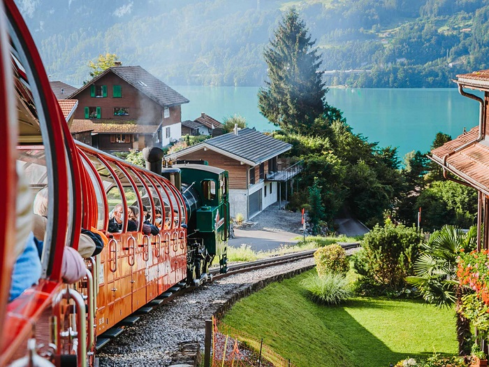 mùa hè ở Interlaken Thụy Sĩ