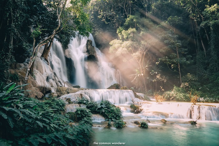 thác nước Kuang Si