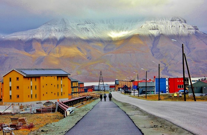 Thị trấn Longyearbyen Na Uy